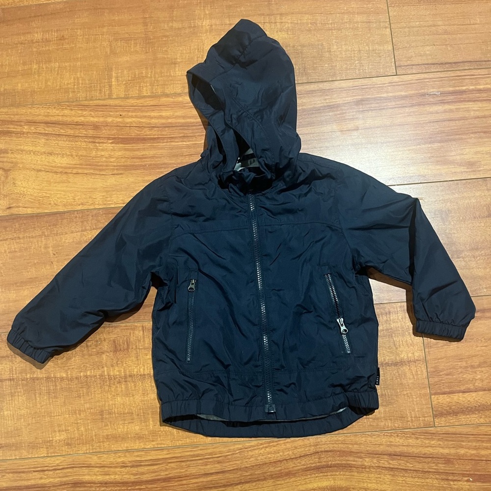 Fall/spring hooded jacket